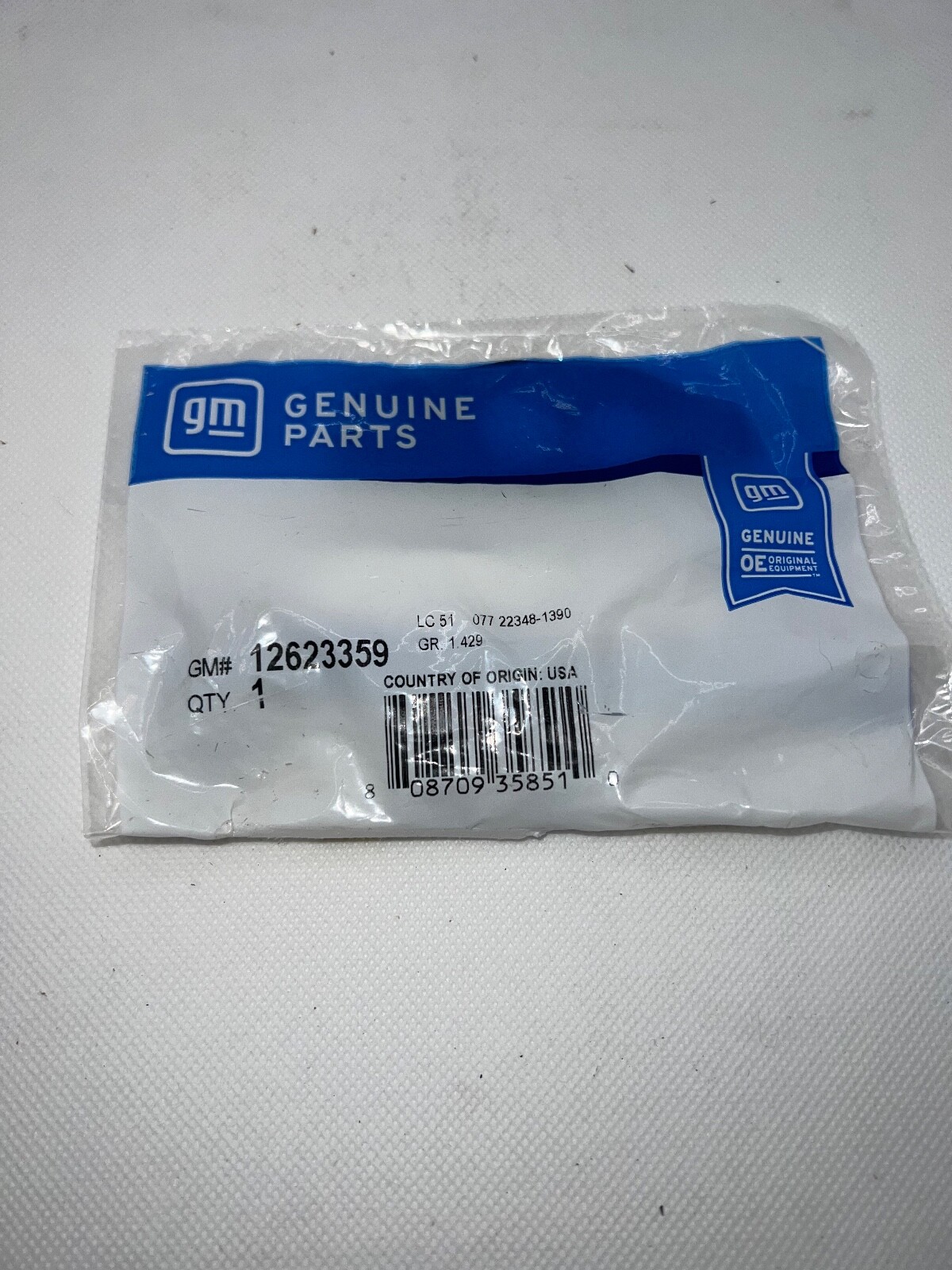 Engine Oil Pan Cover GasketVIN C, Eng Code L83 GM Genuine Parts