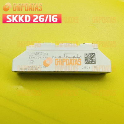 1PCS New SEMIKRON SKKD26/16 Thyristor/Diode Module Best Quality Assured