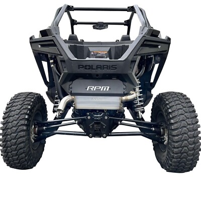 【replay様】E255 エンボッサープレート(3,800) RPM Rear Fascia Delete Shield / Muffler Cover Polaris RZR Pro S 4
