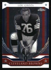 Lou Groza 2008 Topps Chrome #HR-LG  Football Card