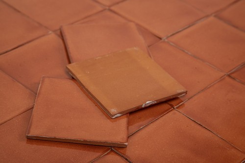 Talavera single colour ceramic tiles for bathroom walls - Deslavado melon - Picture 8 of 10