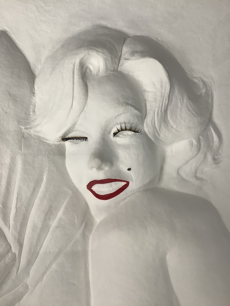 Marilyn Monroe Red Lips Chanel Kiss - MARILYN MONROE ART