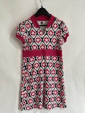 Tea Girls Dress Size 6 Multicolor 100% Cotton