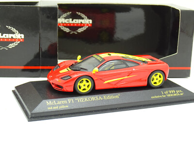 Minichamps 1/43 - McLaren F1 GTR 1995 Red And Yellow Hekorsa