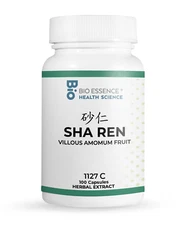 1127C Sha Ren, Amomum Fruit (Raw), 100 Capsules/bottle, 2 Bottles