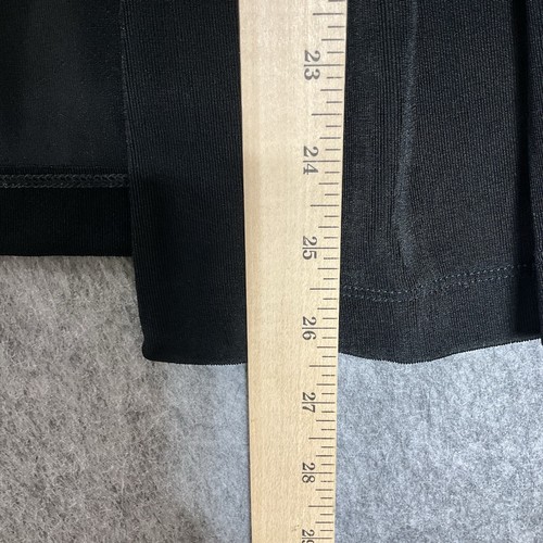 Chicos Travelers Pullover Damen 0 Small schwarz Perlen vorne offen Cardigan Kapsel - Bild 7 von 9