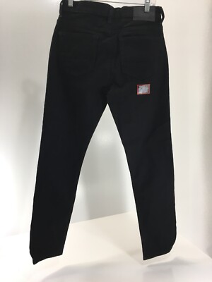 Burton Menswear London Mens Stretch Tapered Jeans Black Size Burton Menswear London Mens Stretch Tapered Jeans Black Size