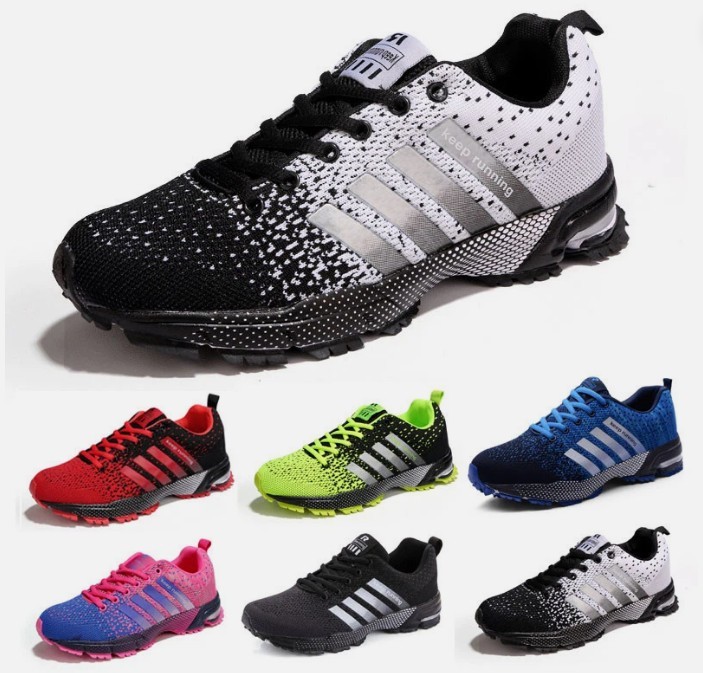 SAOLA Scarpe da ginnastica uomo larghe fit memory foam antiscivolo casual passeggio sport lavoro misura