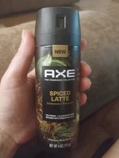 AXE Spiced Latte Premium Body Spray, Cardamom+Patchouli, 72HR Retired Scent! 