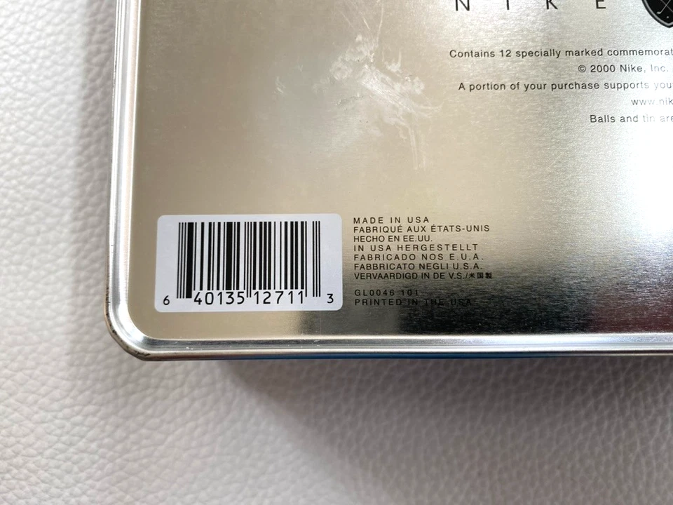 Tiger Woods Nike Pelota de Golf Coleccionista Serie 2000 82º Campeonato de la PGA 12 pelotas Foto 4 de 4