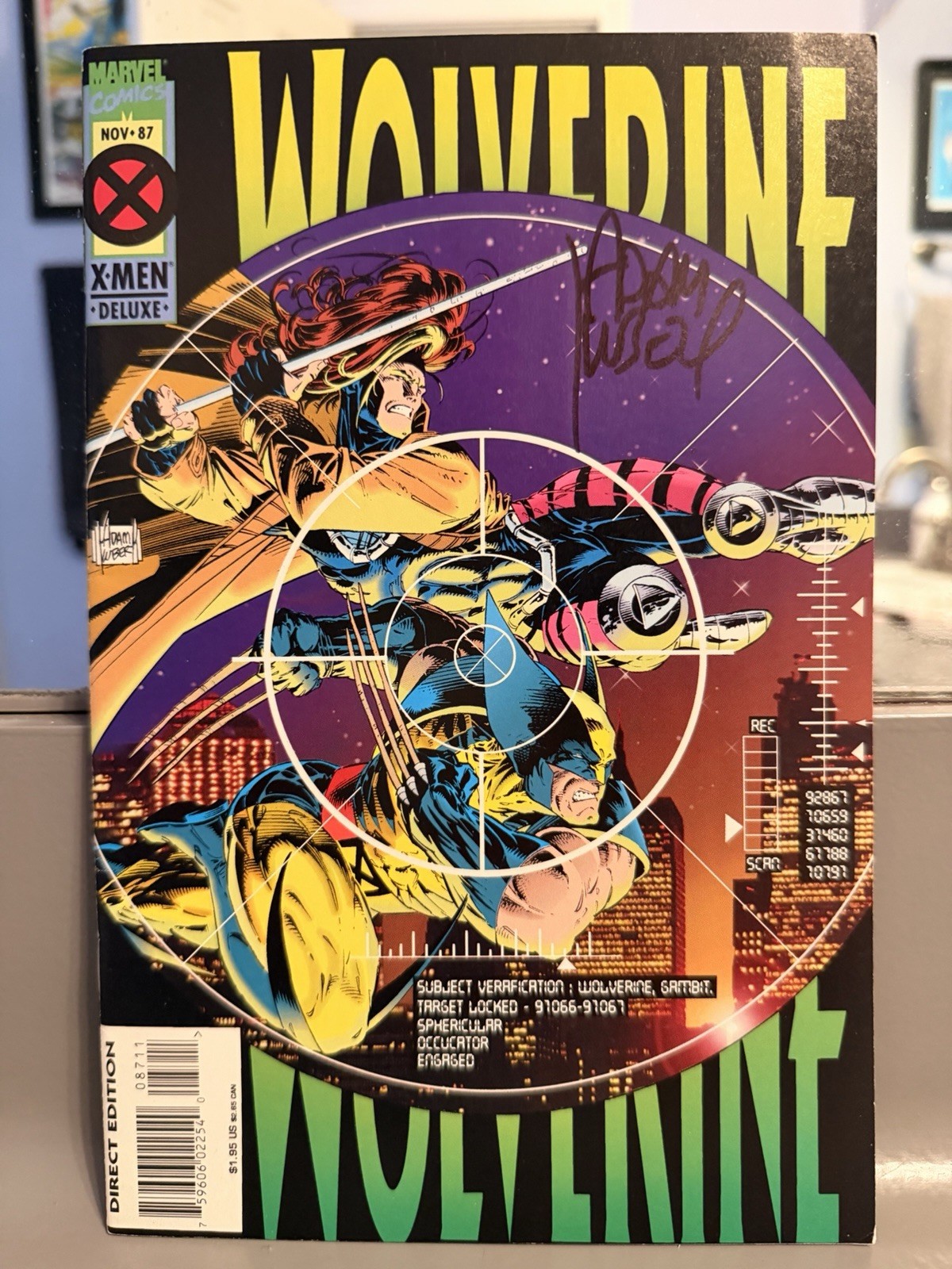 Wolverine #87 (1994) – Signed by Adam Kubert – Marvel Comics