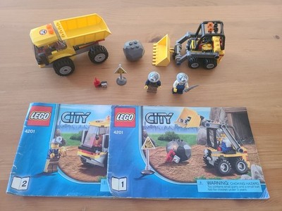 LEGO City 4201 - Loader and Tipper - 100% Complete w/ Manuals - NO Box