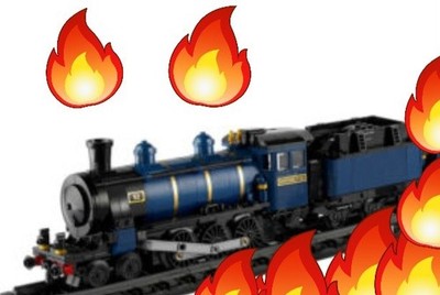 LEGO Orient Express Train Engine Tender Only Brand New Never