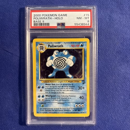 Poliwrath graded PSA 8 for sale on eBay