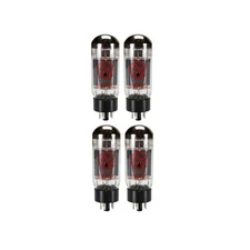 New Plate Current Matched Quad (4) JJ/Tesla Electronics 6L6GC Vacuum Tubes