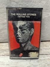 The Rolling Stones Tattoo You Cassette 1981 Rolling Stones Records