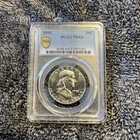 1955 P PCGS PR64 CAM Silver Ben Franklin Half Dollar - 50c US Coin #53091683