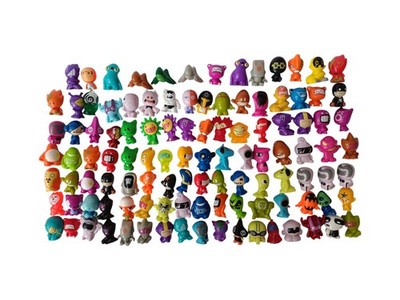 Riesen Gogo's Crazy Bones Sammlung 118 Stk. | Figuren Mix Konvolut Vintage