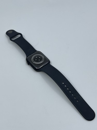 Apple Watch Series 8 45mm Cellular Midnight Aluminum Case Midnight Sport Band - Picture 10 of 10