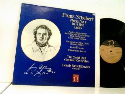 Schubert - Marlee Sabo, Dennis Russell Davies  Mass No. 5 In A Flat, D. 678