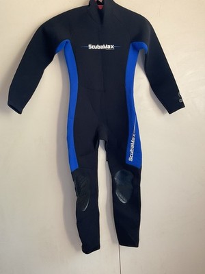 ScubaMax Wetsuit 3mm Youth Jr Sz 10 80-100 Lbs Surfing Diving Key Word Oneill
