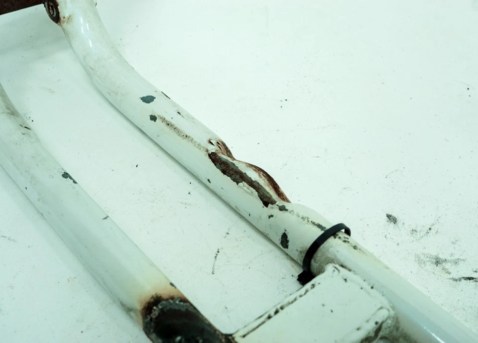 1983 Harley Sportster 1000 XLX Body Main Frame Chassis BENT Welded CLN CLR 1347 Foto 2 de 4