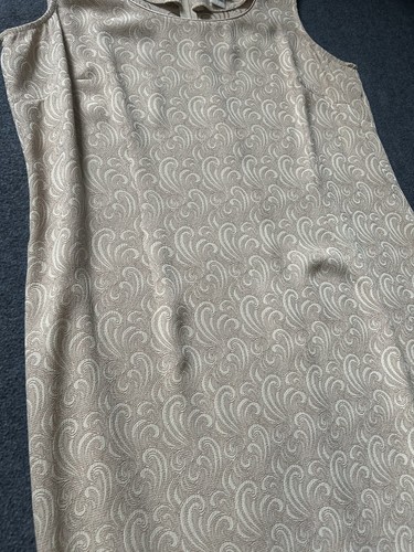 Dorby Cream Swirly Shirt Maxi Dress Size Women’s 16 - Picture 3 of 7