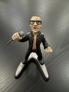 Music Memorabilia U2 Bono Image Very Rare 6” Tall And 4” Wide Base.