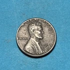 (1) Beautiful Antique 1943-S Lincoln Steel Cent/Penny CHOICE VF-VERY FINE