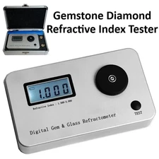 Digital Gemstone Diamond Refractive Index Inspection Tester Gem Refractometer