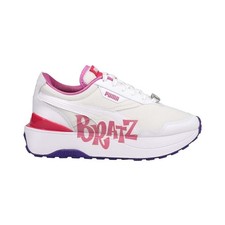 PUMA X Bratz Cruise Rider Lace Up Youth Girls White Sneakers Casual Shoes 3845