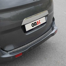 Ladekantenschutz für Ford Transit Tourneo Courier 2014-2024 Edelstahl Dunkel