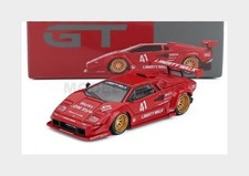 MINI-GT MGT01100-L LAMBORGHINI - COUNTACH LB WORKS N 41 RACING 2025 - RED - 1/64