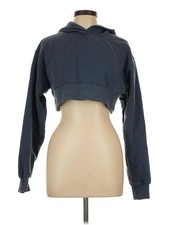 Lorna Jane Active Women Blue Zip Up Hoodie L