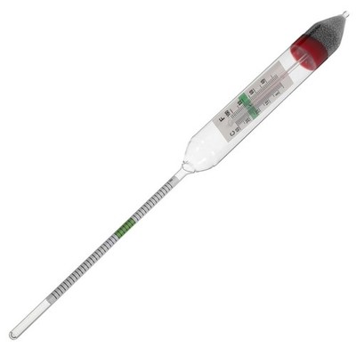 Salzgehalt Hydrometer für Aquarien Präzises Salzwassergravimeter zur Genauen M