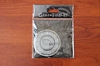 HBO GAME OF THRONES HOUSE TARGARYEN METAL SHELD, (WIDTH 63mm).