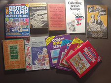 Cataloghi francobolli / libri informativi e libretti x11