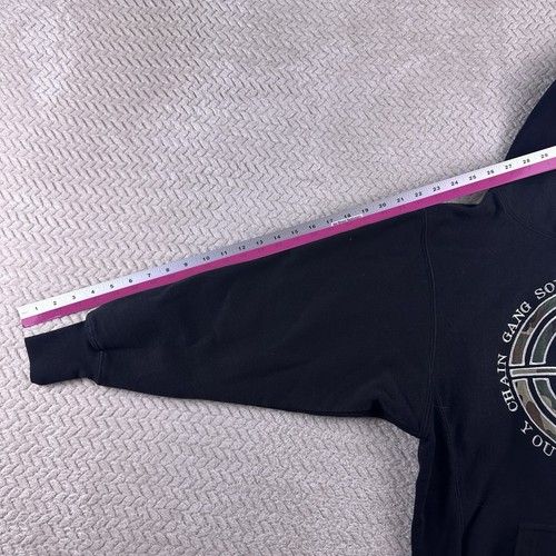 Vintage Steve & Barrys Mens XS Black WWE Pullover Sweatshirt Hoodie John Cena - Picture 8 of 16