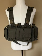 velocity systems mayflower Gen IV chest rig, Ranger Green
