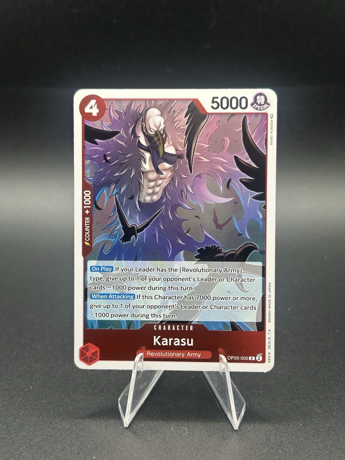 NM Karasu OP05-005 Rare Awakening of a New Era English One Piece