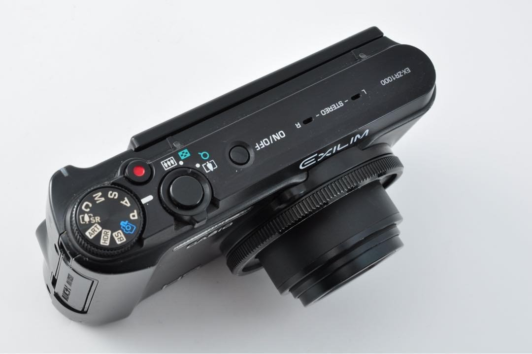 【美品】 カシオ　CASIO EXILIM HS EX-ZR1000 Casio EXILIM EX-ZR1000 16.1MP Digital Camera - Black for