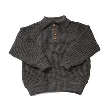 Great Northern Knitters Canada Made Collared Knit Pullover Sweater