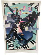 Maynard Ferguson Signed Poster Florida National Festival Jacksonville 1980's 