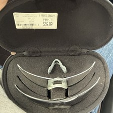 Oakley M Frame Clear Shaded Hybrid S Lens - LENSES ONLY - W/Case Minor Flaws