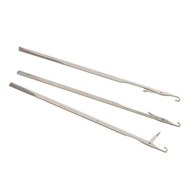 1 Set 2 in 1 Draht Haken Schleife Einfädler für Schnur Perlen Zum Selbermachen Werkzeuge Kit