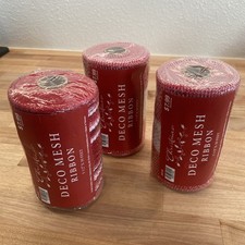 Huge Lot Holiday Ribbon L11   Christmas Crafts Gift Wrap   Read  See Photos