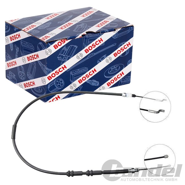 Bosch Handbremsseil 1270Mm Passend FüR VW California Multivan Transporter-image