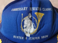 Kiwanis Hunter Jumper Vintage Horse Show Baseball Cap Equestrian Events