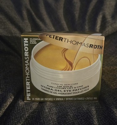 Peter Thomas Roth 24K Gold Luxury Lift & Firm Hydra-Gel Eye Patches 60ct. NIB