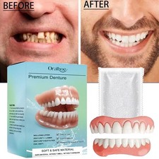 Full Denture Set For Men And Women Upper And Lower Denture False Teeth Personal